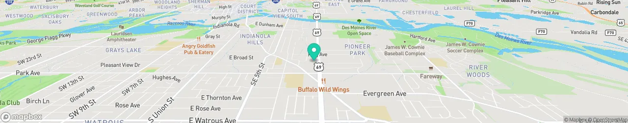 borne de recharge sur la carte