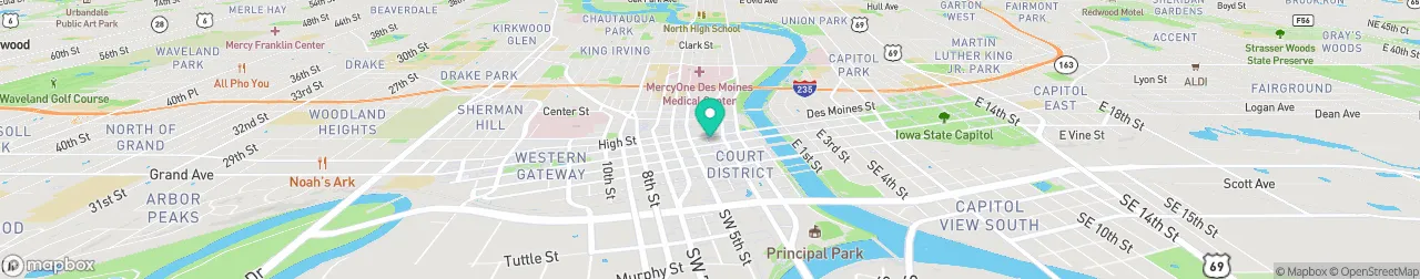 ev charging station on the map