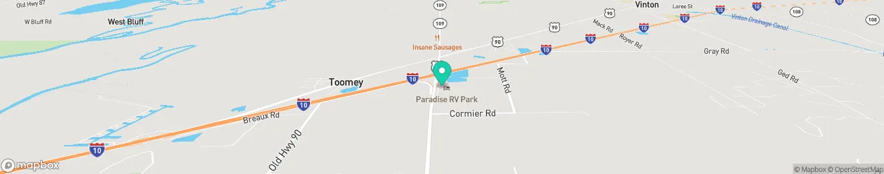 borne de recharge sur la carte