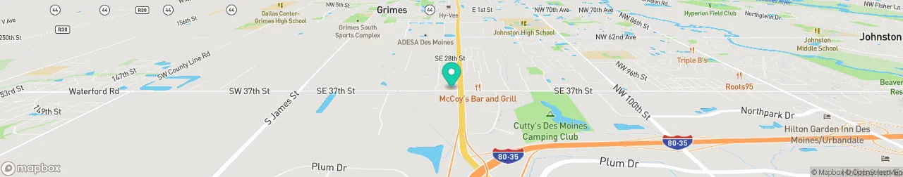 borne de recharge sur la carte