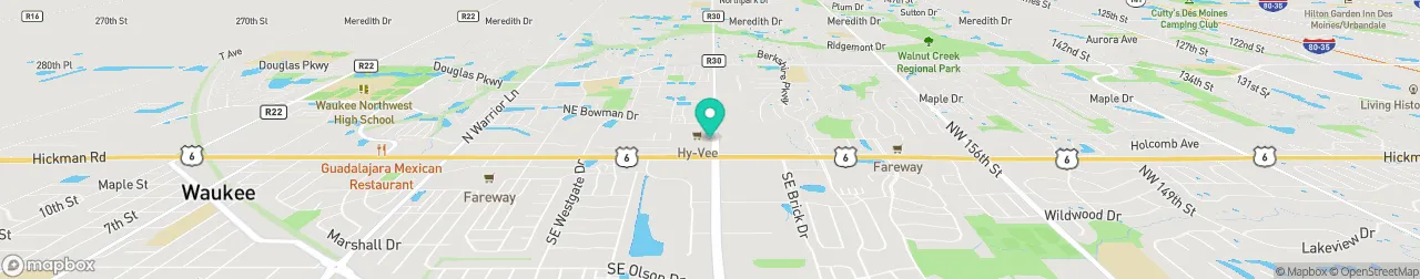 ev charging station on the map