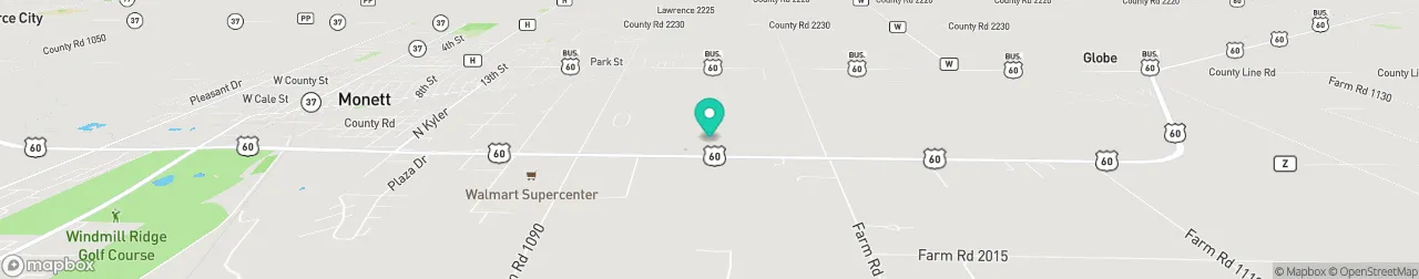 borne de recharge sur la carte