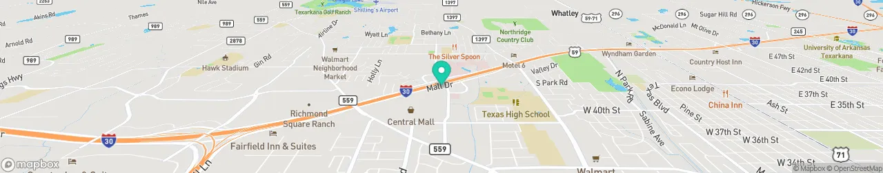 ev charging station on the map