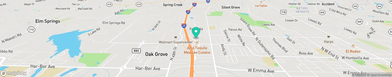 ev charging station on the map