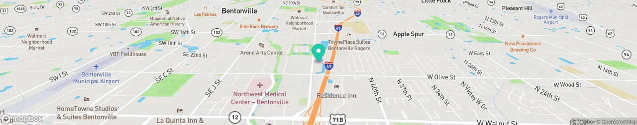 ev charging station on the map