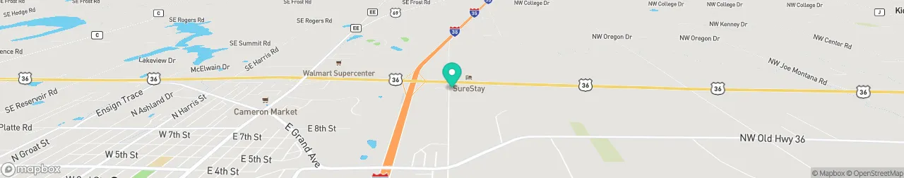 ev charging station on the map