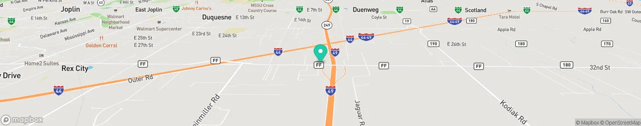 borne de recharge sur la carte