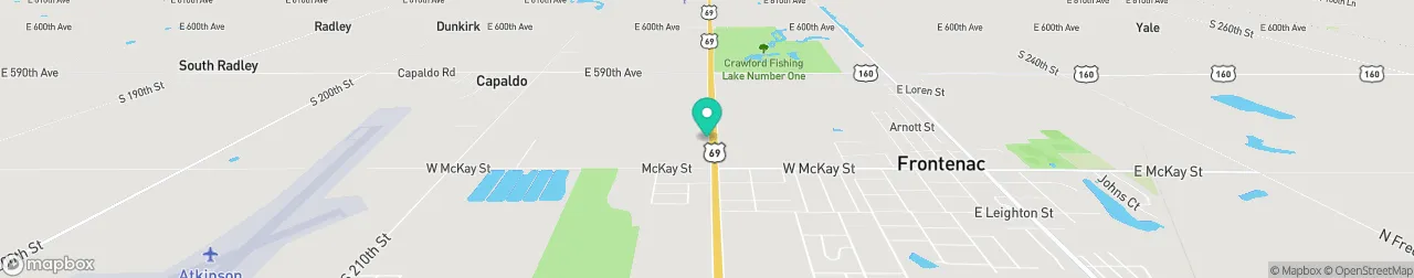 borne de recharge sur la carte