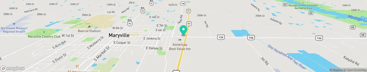 ev charging station on the map