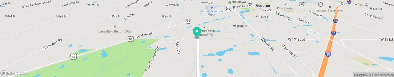 ev charging station on the map