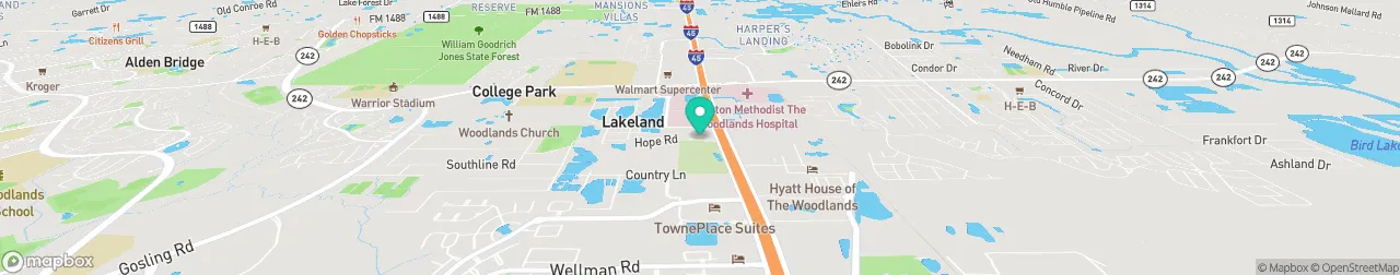 ev charging station on the map