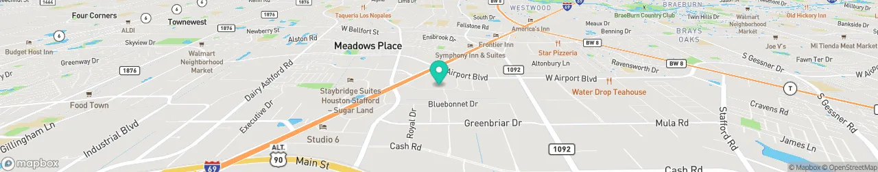 ev charging station on the map