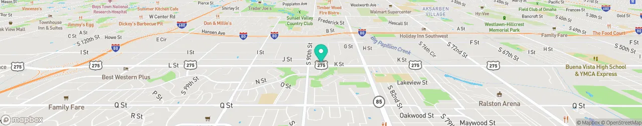 ev charging station on the map