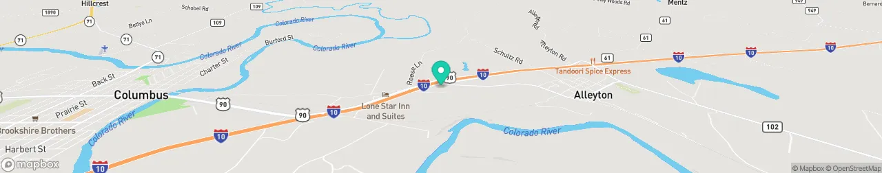 ev charging station on the map