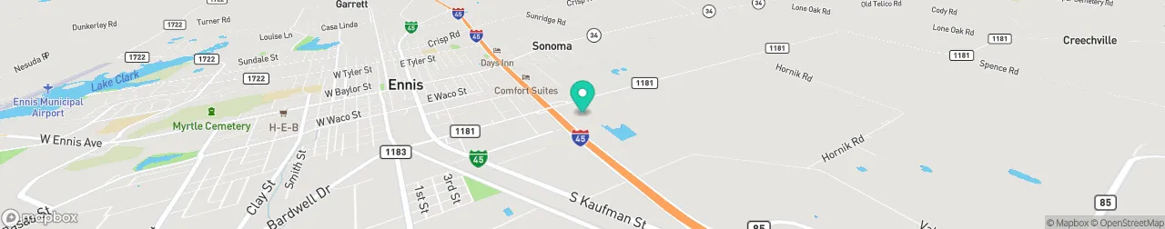 ev charging station on the map