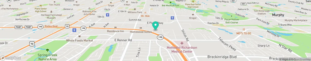 ev charging station on the map