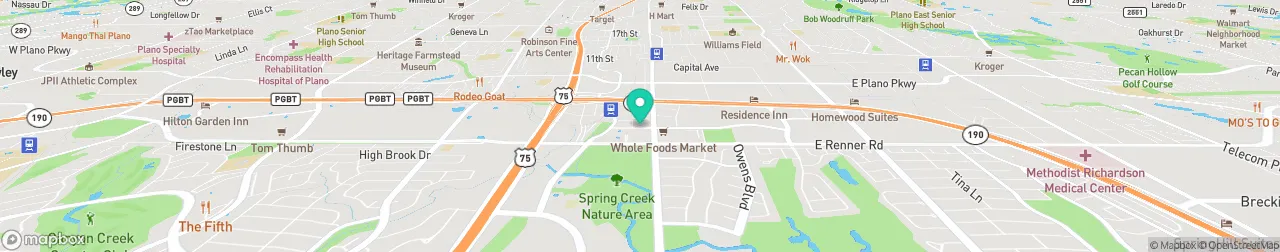 ev charging station on the map