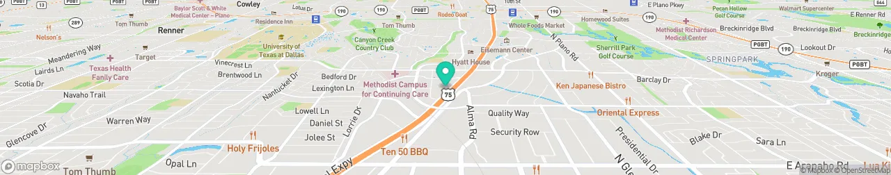 borne de recharge sur la carte