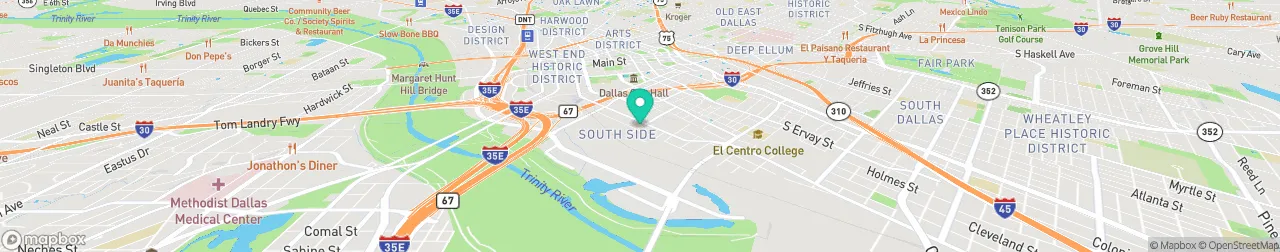 borne de recharge sur la carte