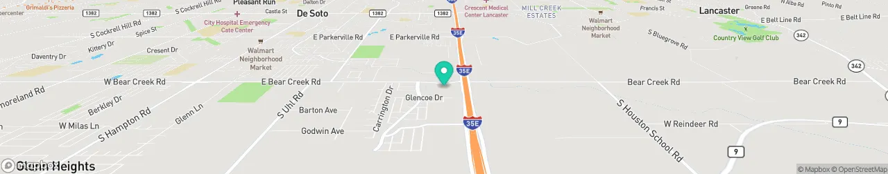 borne de recharge sur la carte