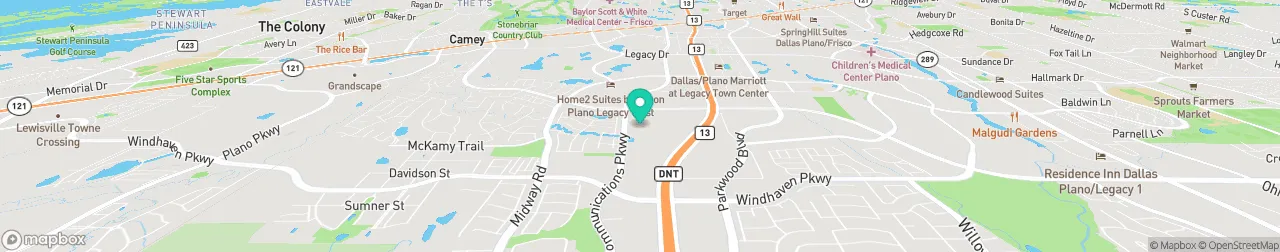 borne de recharge sur la carte