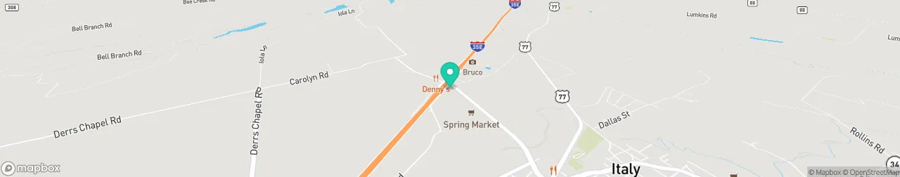 borne de recharge sur la carte