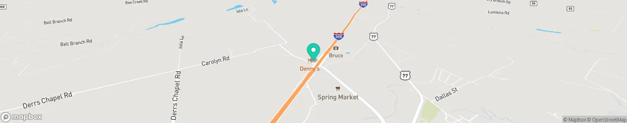 borne de recharge sur la carte