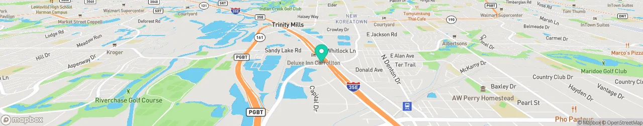 borne de recharge sur la carte