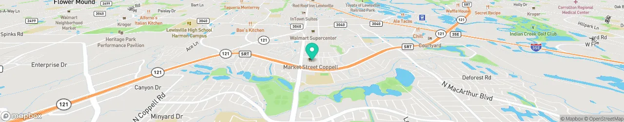 borne de recharge sur la carte