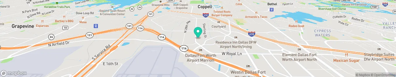 borne de recharge sur la carte