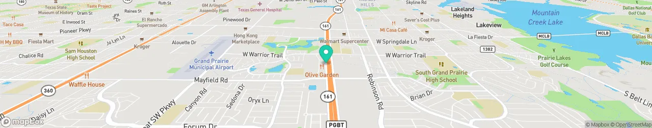 borne de recharge sur la carte