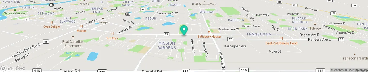 borne de recharge sur la carte