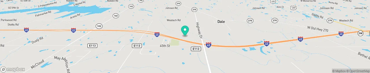 ev charging station on the map