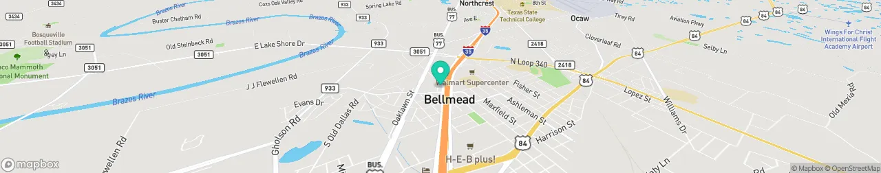 borne de recharge sur la carte