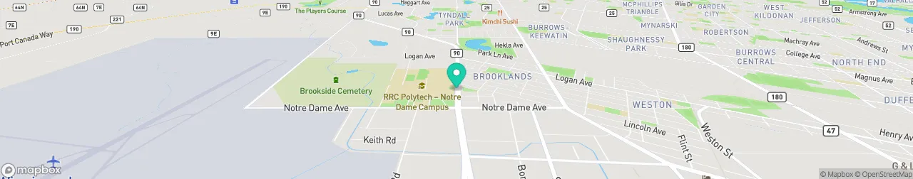 borne de recharge sur la carte