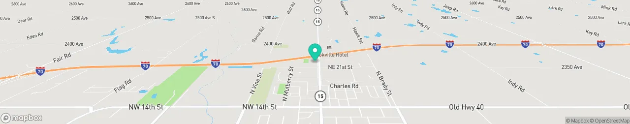 ev charging station on the map