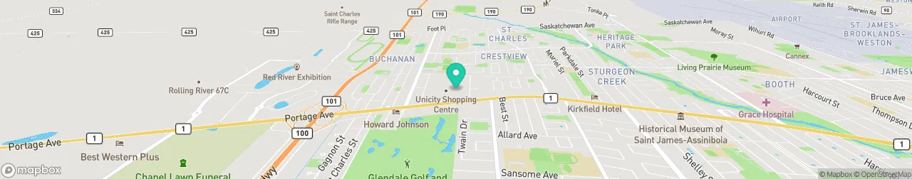 borne de recharge sur la carte