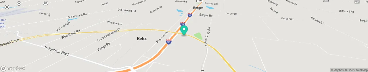 borne de recharge sur la carte