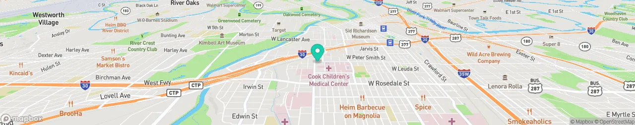 borne de recharge sur la carte