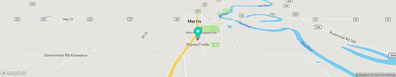 borne de recharge sur la carte