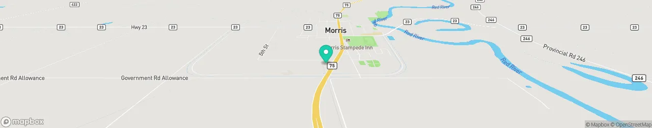 borne de recharge sur la carte