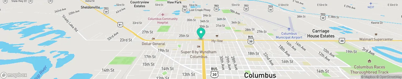 ev charging station on the map