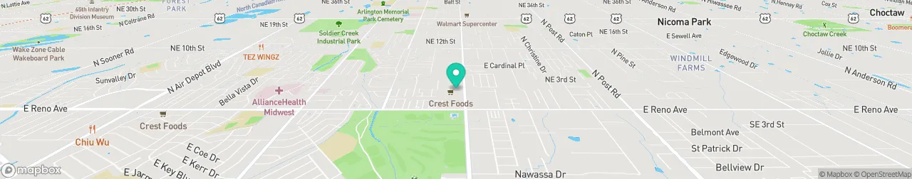 ev charging station on the map