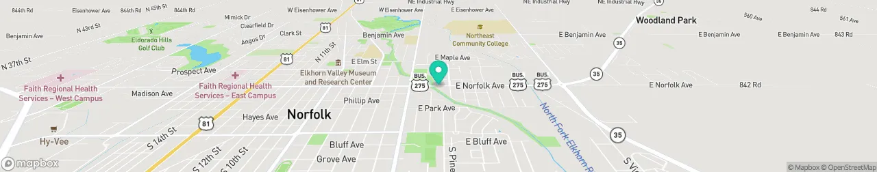 ev charging station on the map