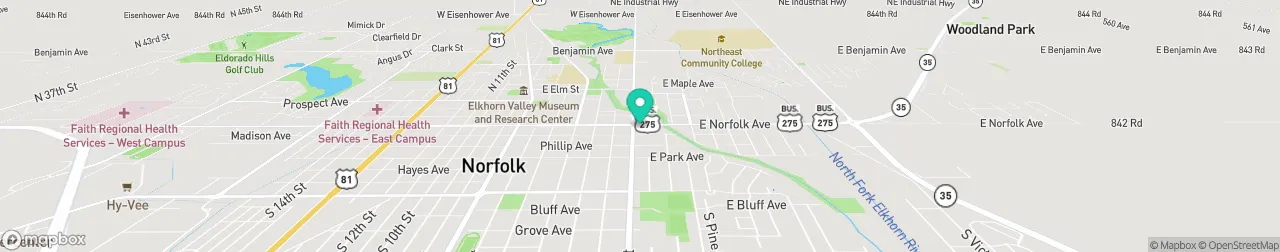 ev charging station on the map