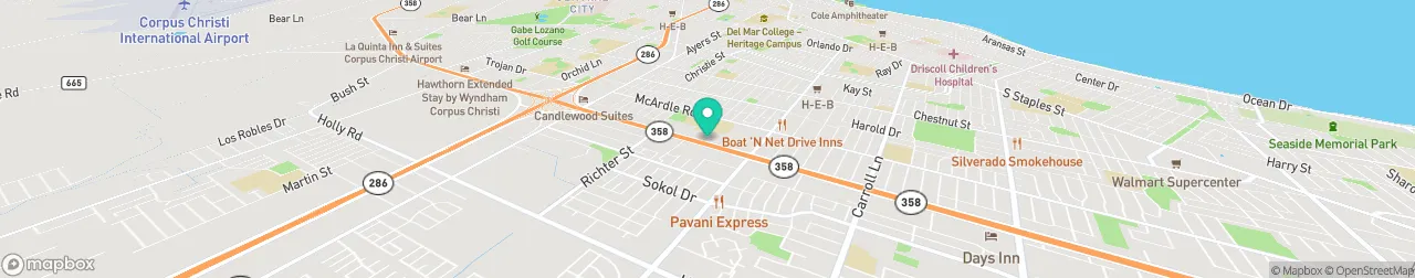 ev charging station on the map