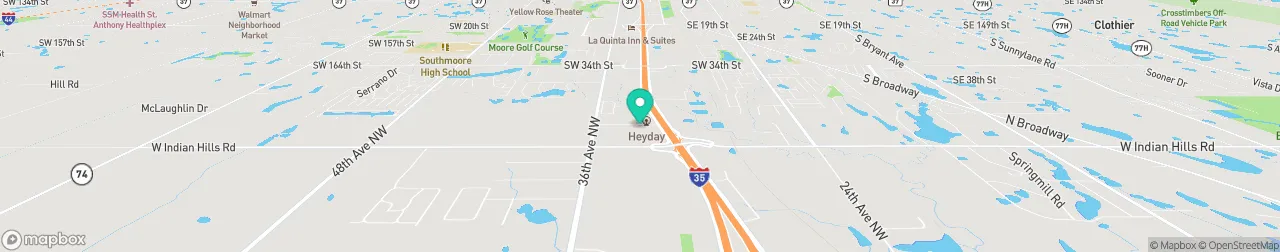 ev charging station on the map