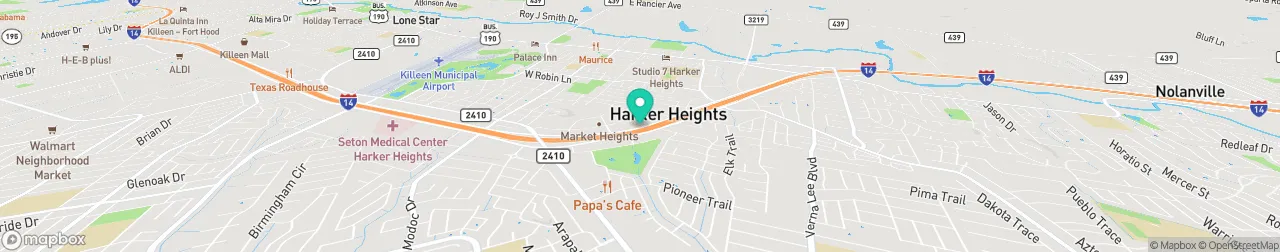 borne de recharge sur la carte