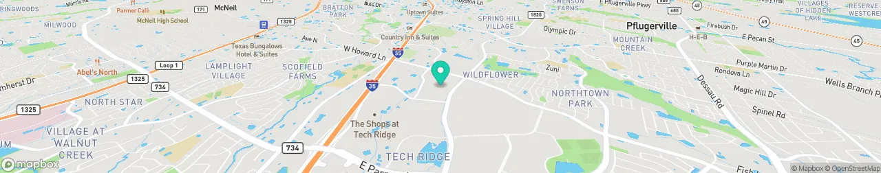 borne de recharge sur la carte