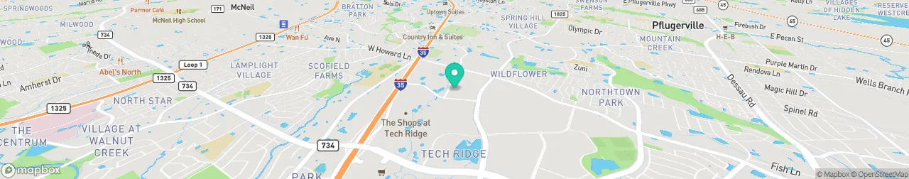 borne de recharge sur la carte